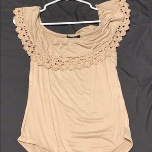 Shein Off The Shoulder Bodysuit